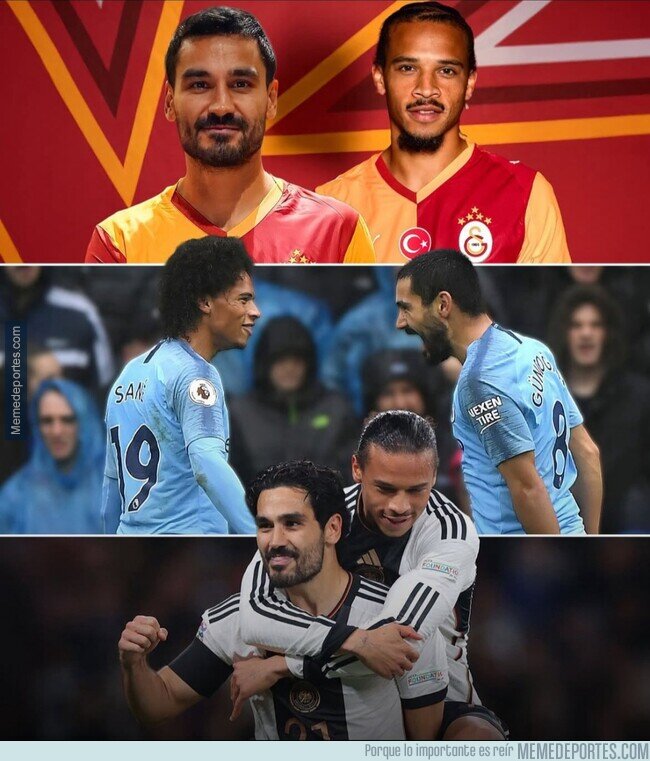 1229216 - Sané y Gundogan vuelven a compartir equipo por tercera vez