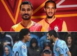 Enlace a Sané y Gundogan vuelven a compartir equipo por tercera vez