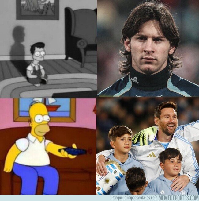 1229228 - Primer y último partido de Messi en Argentina