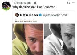 Enlace a ¿En qué momento Justin Bieber se convirtió en Benzema?