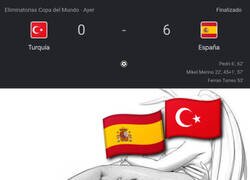 Enlace a España es una apisonadora