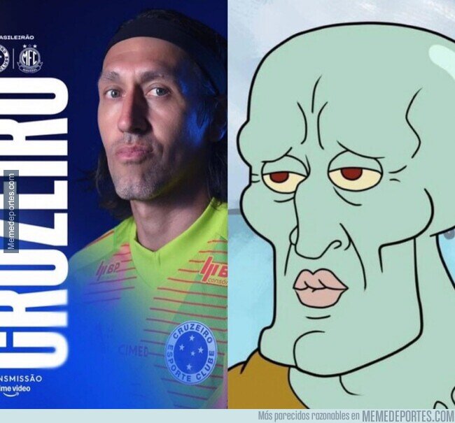 1229671 - El portero de Cruzeiro es hermoso