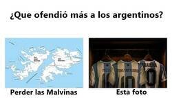 Enlace a ¿Qué ofendió más a los argentinos?