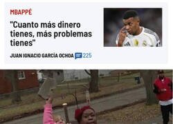 Enlace a Quiero los problemas que tiene Mbappé