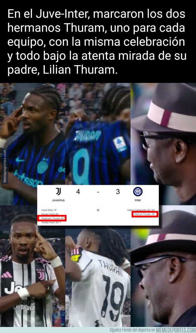 1229766 - El día de los Thuram en Italia