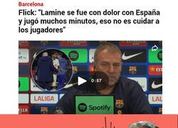 Enlace a La 'bofetada' de Flick a De La Fuente