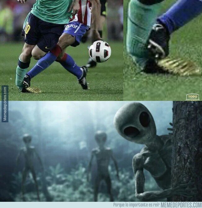 1229788 - Otra imagen más que muestra que Leo Messi es de otro planeta