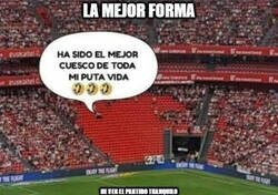 Enlace a Podrá ver el partido bien cómodo