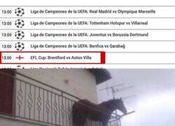 Enlace a Aston Villa en jornada de Champions. Pues vale