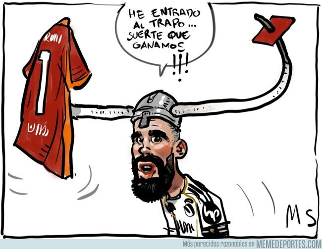1229961 - A Carvajal se le fue la cabeza