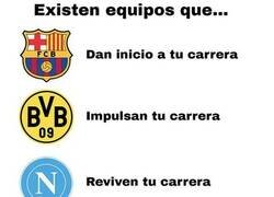 Enlace a Existen equipos...