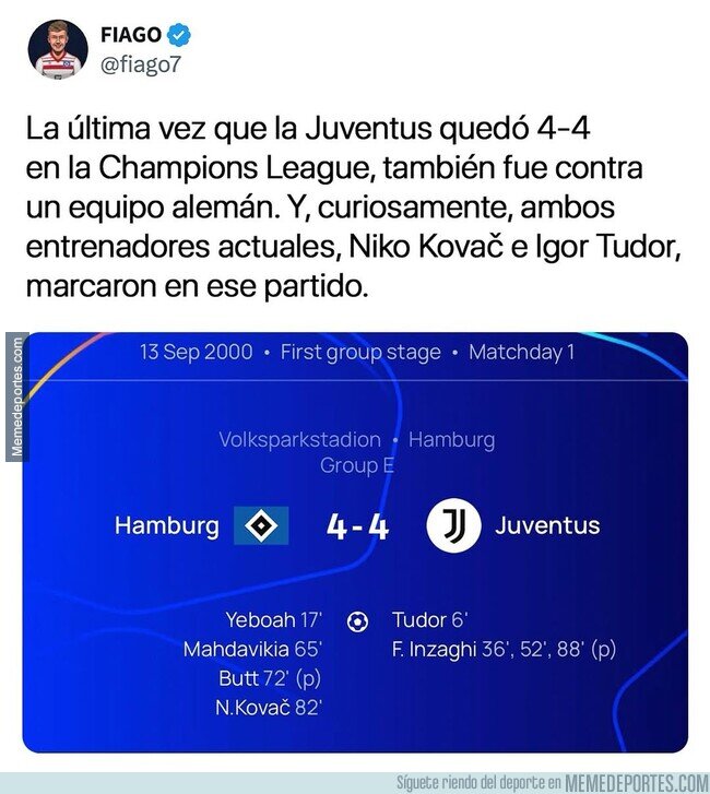 1230201 - El último 4-4 de la Juventus en Champions