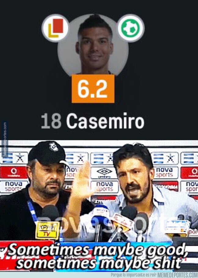 1230202 - Lo que Casemiro te da, Casemiro te quita
