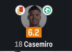 Enlace a Lo que Casemiro te da, Casemiro te quita