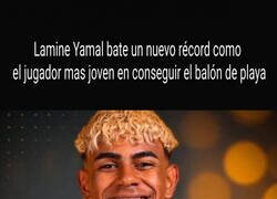 Enlace a Nuevo récord de Lamine