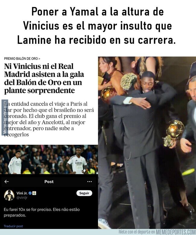1230393 - El Madridismo DESEA que Lamine Yamal sea como Vinicius. Por eso lo fuerzan tanto.