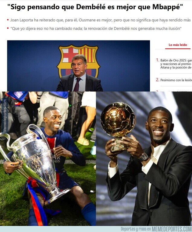 1230403 - Hace 3 años todos se burlaron de Laporta por esto