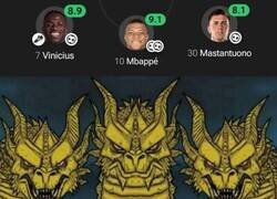 Enlace a La delantera del Madrid contra el Levante