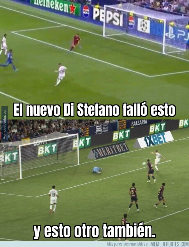 1230536 - Sí, marcó su primer gol pero...