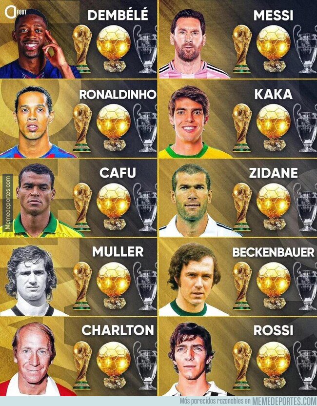 1230584 - El exclusivo olimpo en el que se ha colado Dembélé