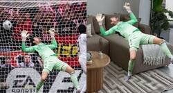 Enlace a Han puesto a dormir a Courtois en el derbi