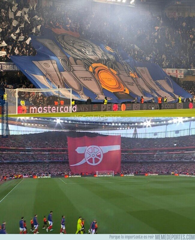 1231033 - Otro tifo que le pasó por la cara al del Arsenal