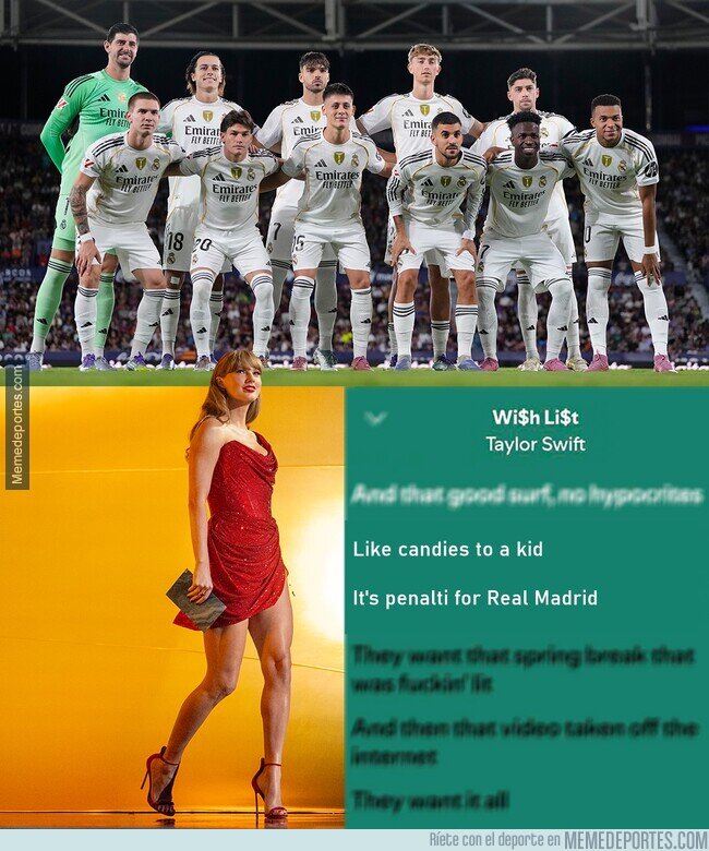1231143 - Taylor Swift menciona al Real Madrid en su última canción