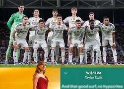 Enlace a Taylor Swift menciona al Real Madrid en su última canción