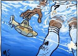 Enlace a El submarino no pudo con un gran Vinicius