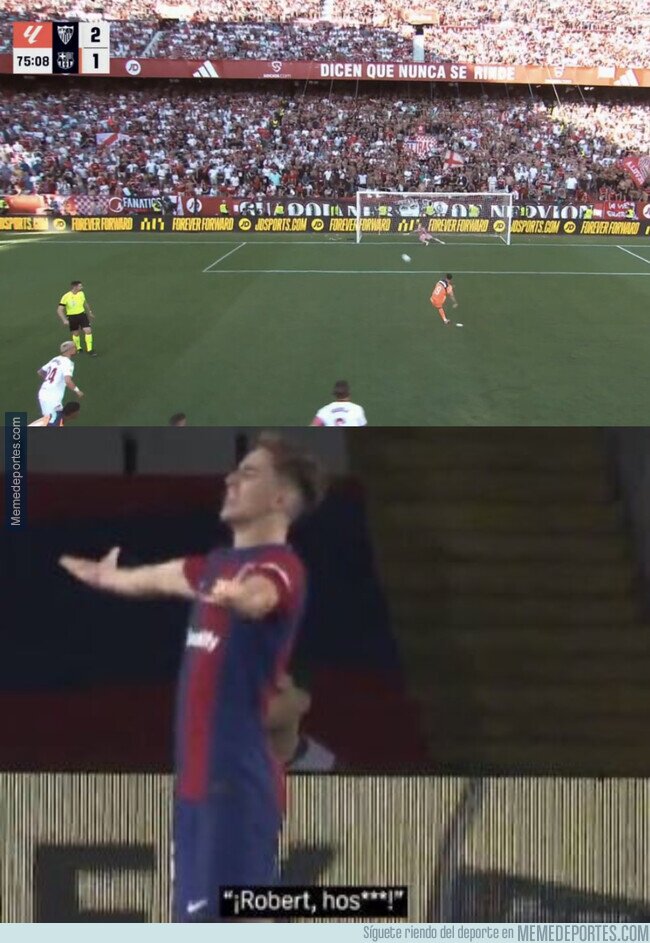 1231274 - Todos los culés con el penalti de Lewandowski