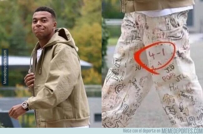 1231351 - ¿Qué lleva Kylian en el pantalón?