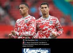 Enlace a Nada, sólo otro ex-compañero de Cristiano prefiriendo a Messi. Sigue bajando...