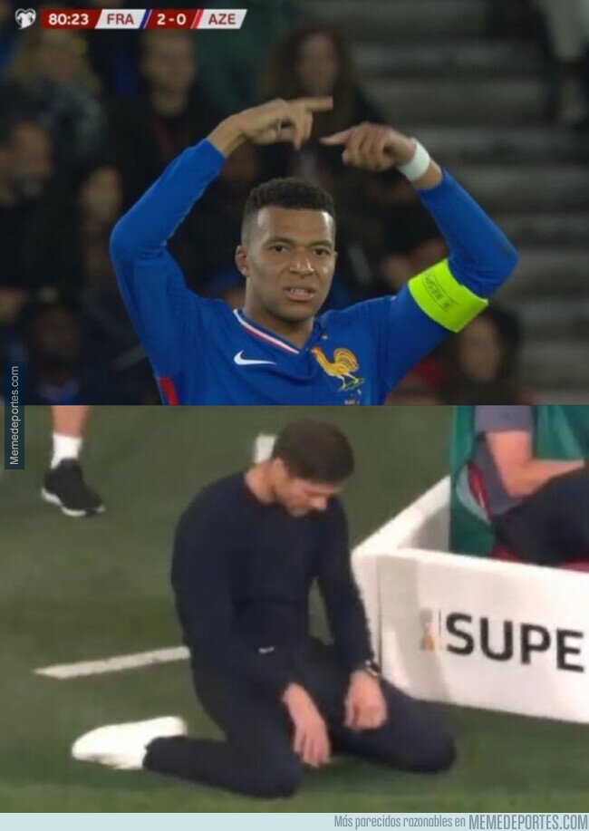 1231413 - Mbappé pide el cambio con Francia