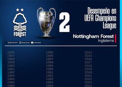Enlace a El Nottingham Forest solo participó en 3 Copas de Europa y ganó 2