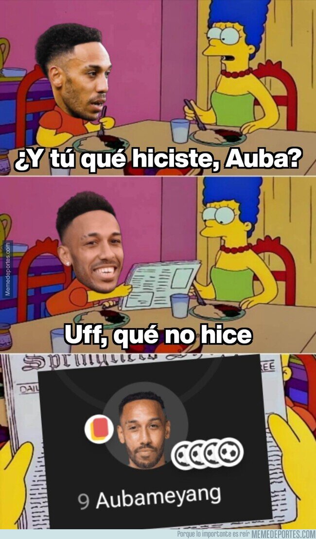 1231423 - Uno que se lo pasó bien con su selección fue Aubameyang