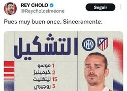 Enlace a El once del Atleti en el amistoso de Libia