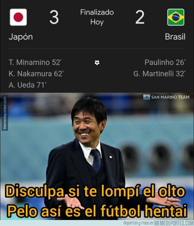 1231547 - Brasil cae contra Japón