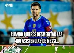 Enlace a Más respeto con las asistencias, que hay uno que las necesita para su record.