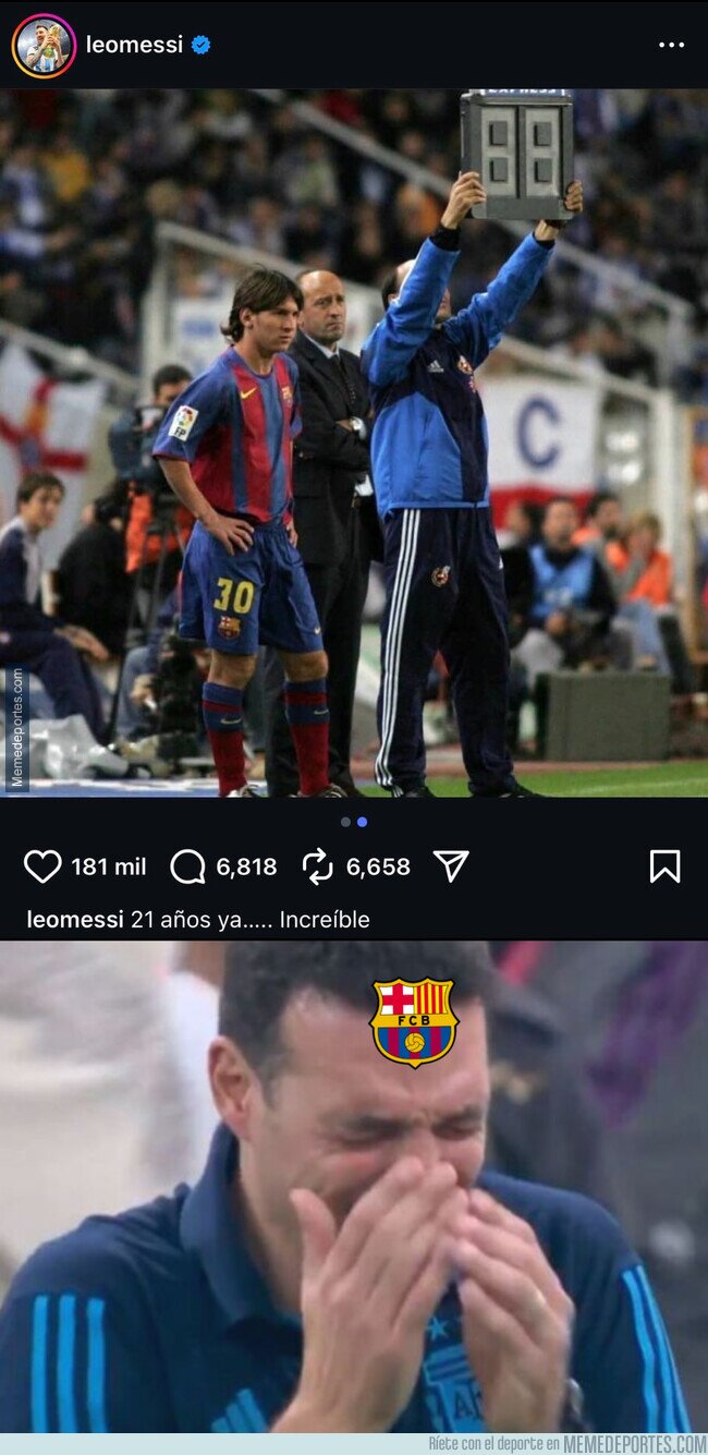 1231623 - Leo Messi haciendo llorar a todos los culés