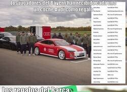 Enlace a Los regalos del Bayern a sus jugadores