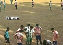 Enlace a La pose más natural de todo futbolista