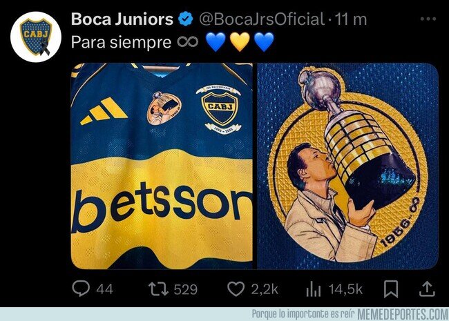 1231752 - Impecable detalle de Boca con Russo