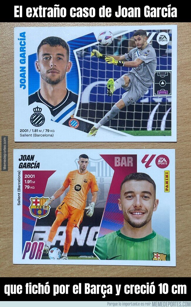 1231809 - Sus cromos me lo confirman