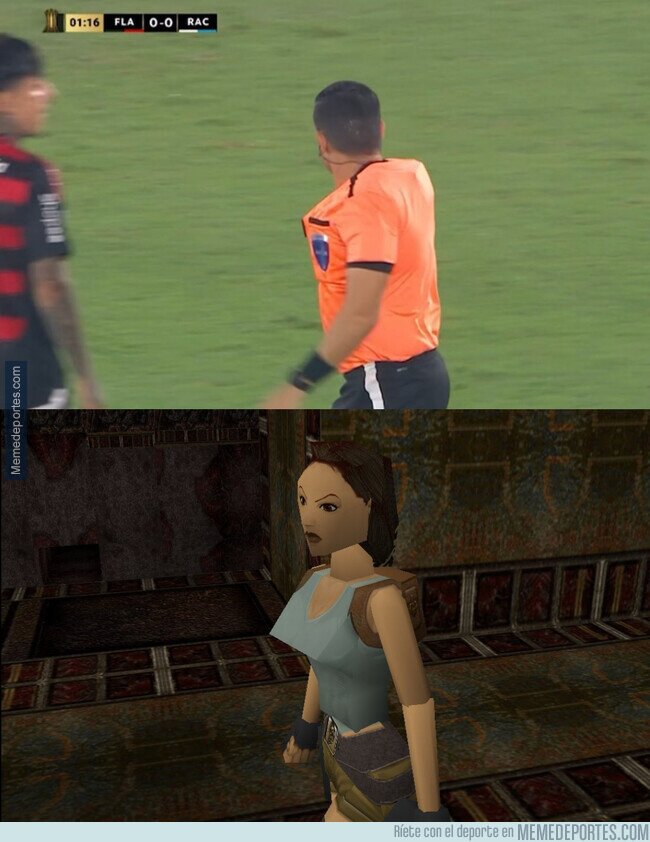 1231884 - Qué malos gráficos tienen los árbitros en la Libertadores