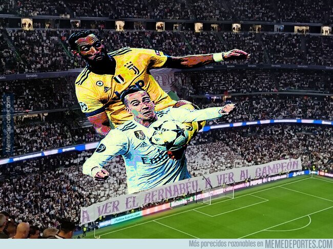 1231892 - El tifo que deberían haber hecho contra la Juve como homenaje a Lucas Vázquez