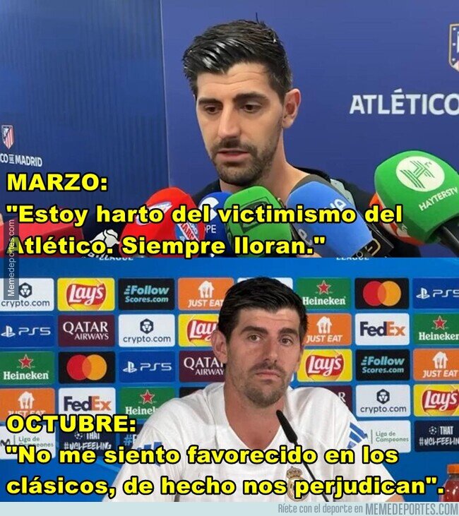 1231911 - Algún día habría que hablar de lo hipócrita que es Thibaut Courtois.