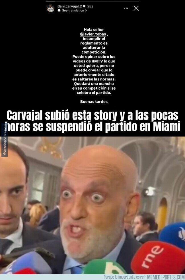 1231915 - La cara que se le debió quedar a Tebas