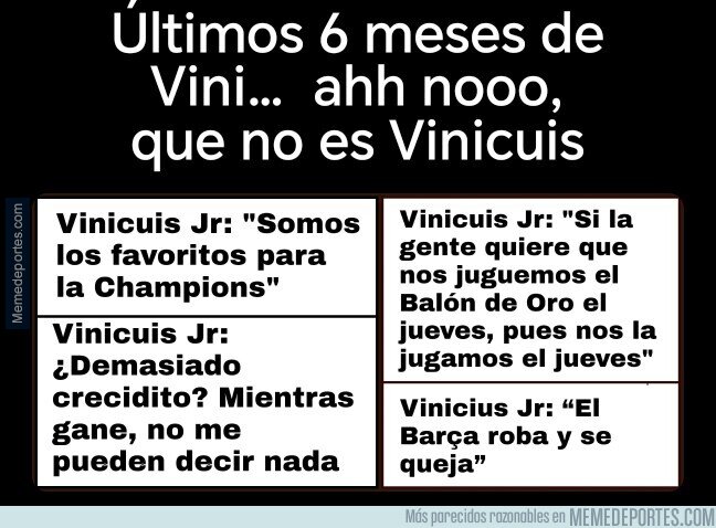 1231955 - Vaya BOCAZAS está hecho Vinicuis