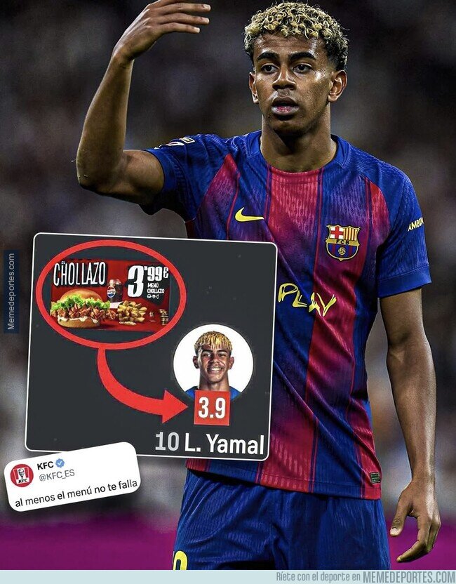 1232071 - Lamine de Balón de Playa a menú del KFC