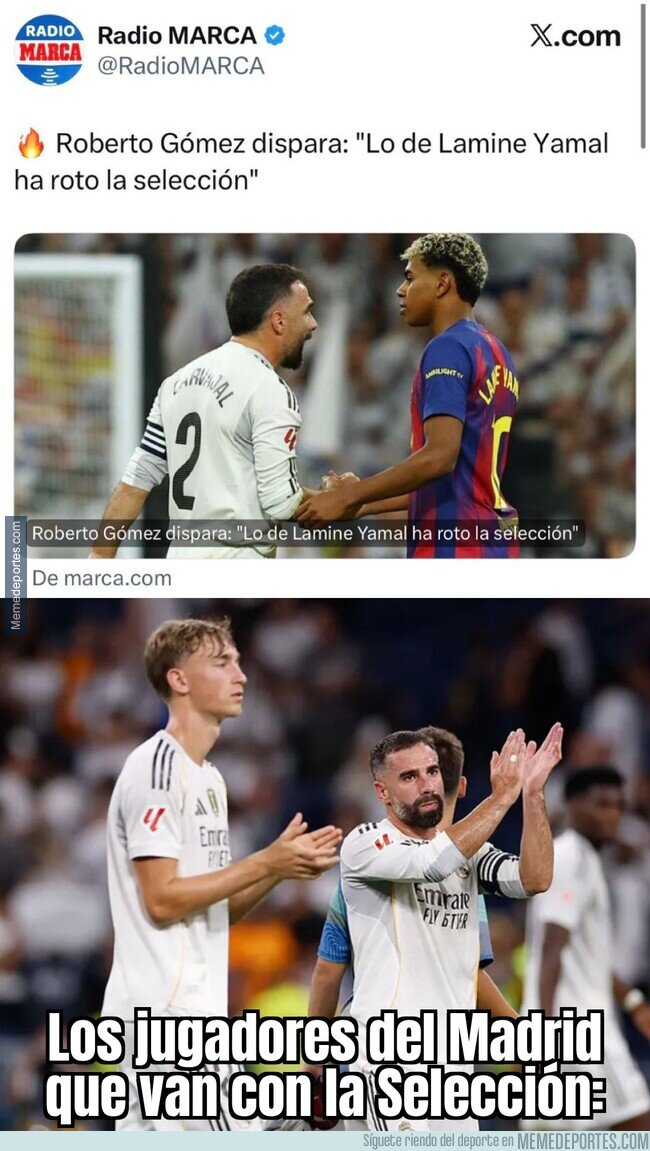 1232076 - La selección se ha roto de arriba a abajo